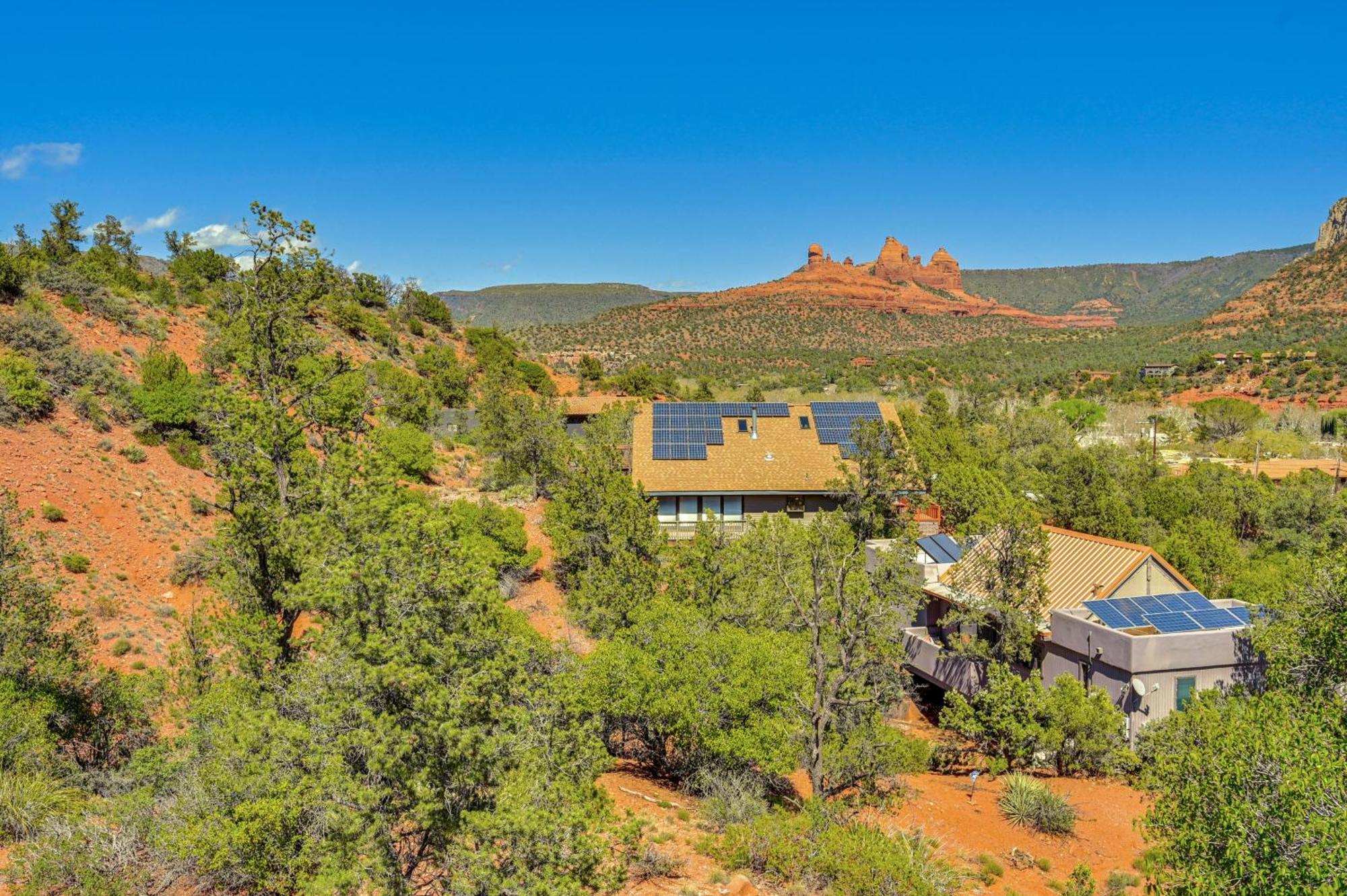 Sedona Red Rock Retreat Walk To Hiking Trails!别墅 外观 照片